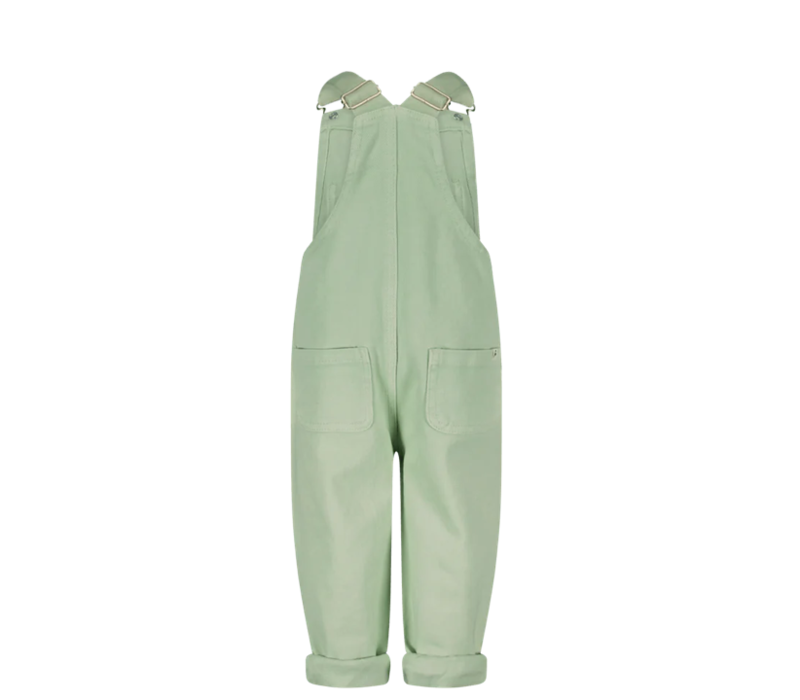 The New Chapter denim salopette Pastel green