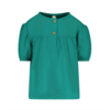 The New Chapter The New Chapter Mousseline blouse with puffed sleeve Leaf green