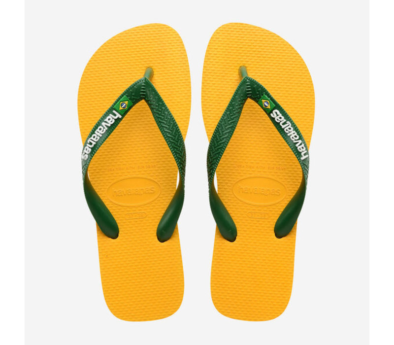 Havaianas Brasil logo fc Amarelo pop Yellow