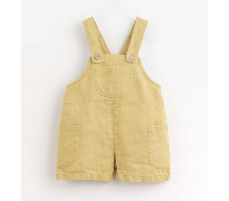 PlayUp LINEN JUMPSUIT MORINGA