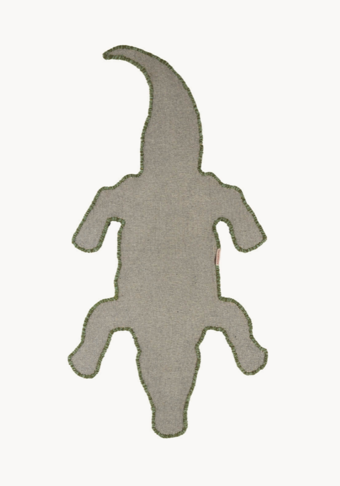 Doing Goods vloerkleed Krokodil small