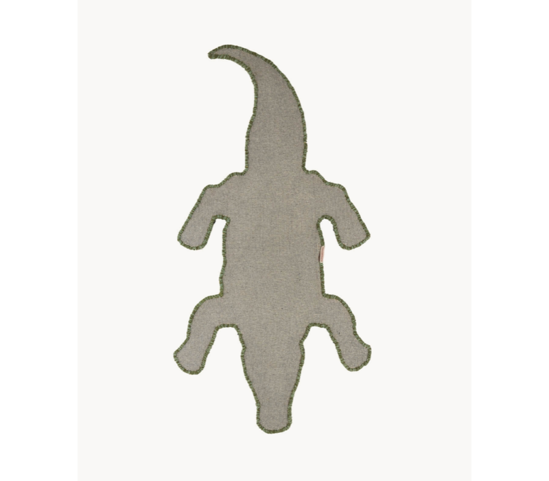 Doing Goods vloerkleed Krokodil small