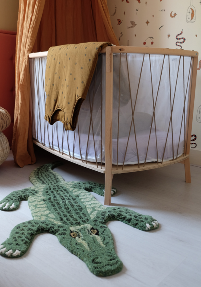 Doing Goods vloerkleed Krokodil small