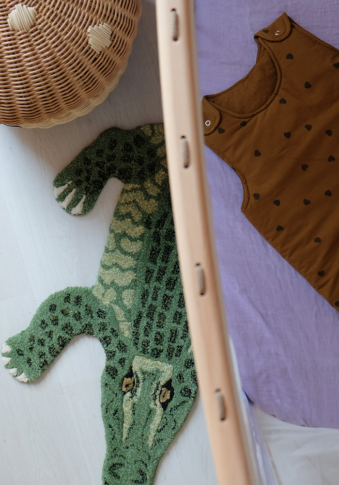 Doing Goods vloerkleed Krokodil small