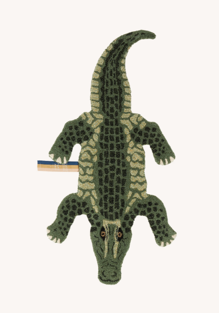 Doing Goods vloerkleed Krokodil small