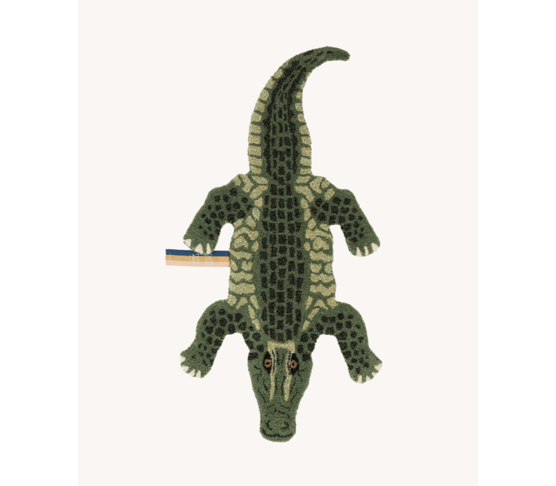 Doing Goods vloerkleed Krokodil small