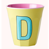 Rice melcu-alpdi Letter D Yellow