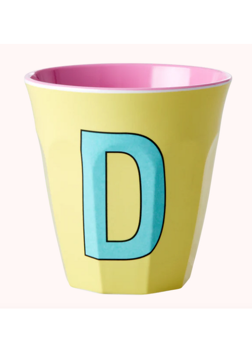 Rice Rice melcu-alpdi Letter D Yellow