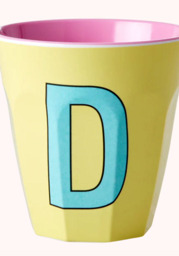 Rice melcu-alpdi Letter D Yellow