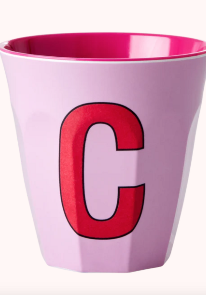 Rice melcu-alpci Letter C Pink