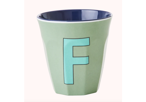Rice Rice melcu-alpfb2 Letter F Khaki Rice Rice melcu-alpfb2 Letter F Khaki