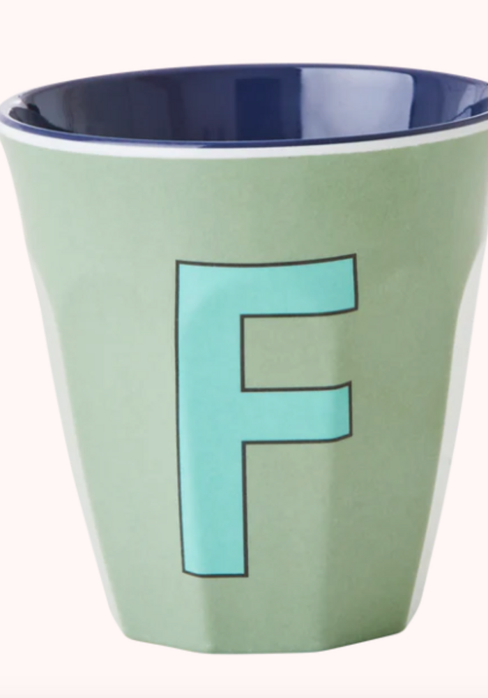 Rice melcu-alpfb2 Letter F Khaki