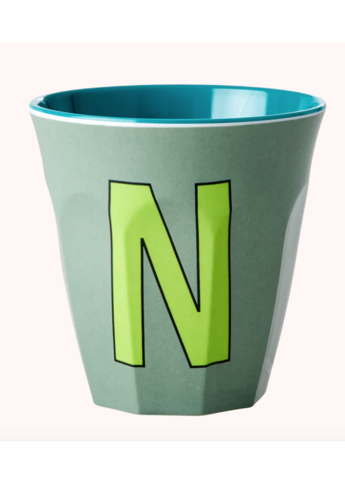 Rice Rice melcu-alpnb Letter N Khaki