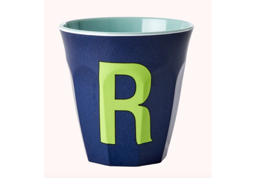 Rice Rice melcu-alprb Letter R Dark Blue