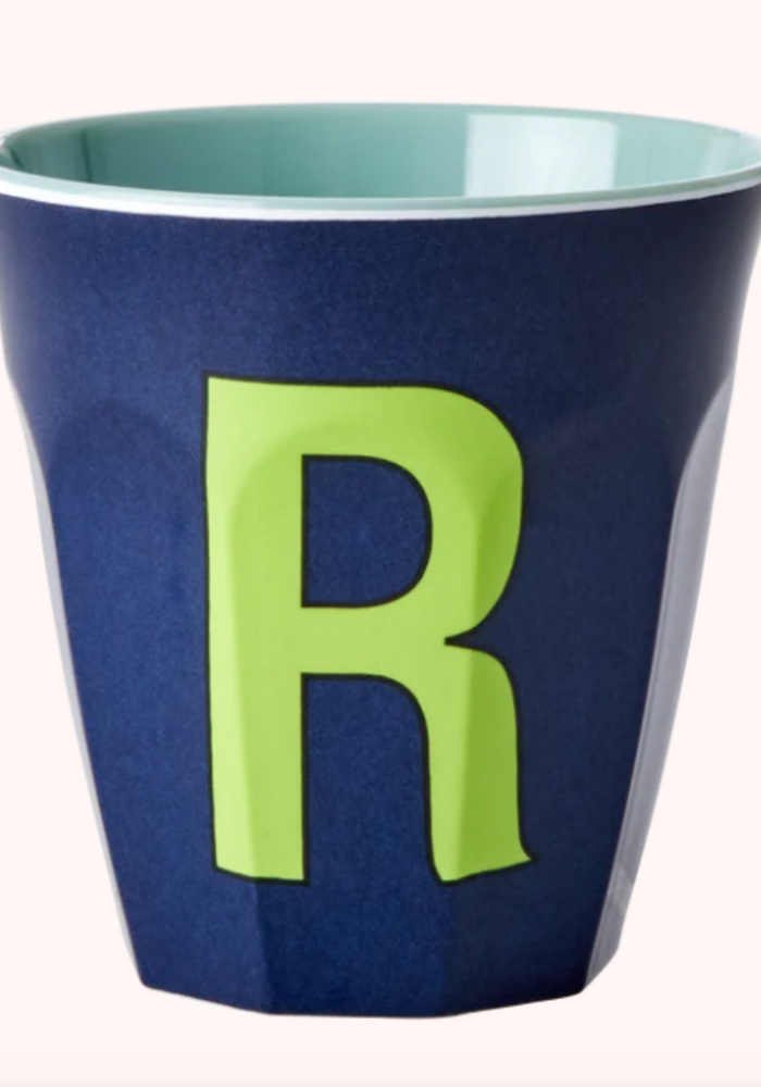 Rice melcu-alprb Letter R Dark Blue