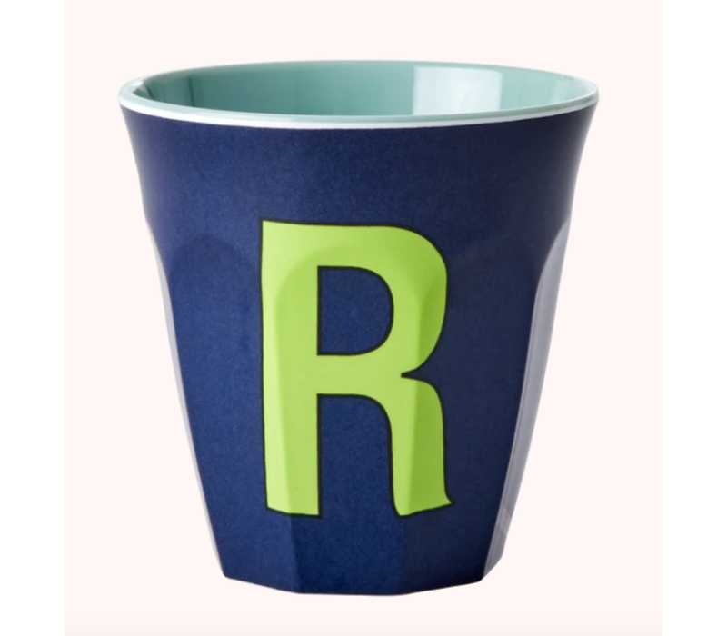 Rice melcu-alprb Letter R Dark Blue