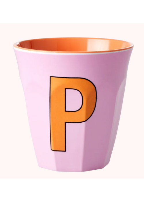 Rice Rice melcu-alppi Letter P Pink