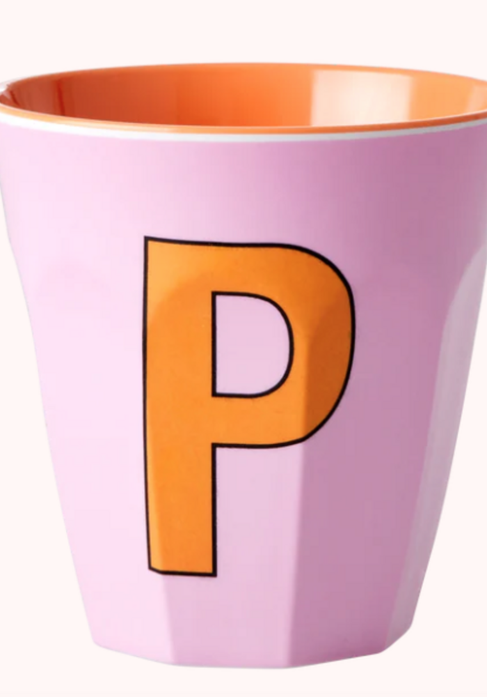 Rice melcu-alppi Letter P Pink