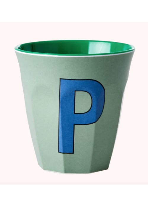 Rice Rice beker melcu-alppb Letter P Khaki