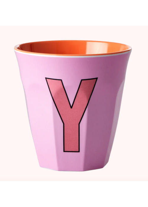 Rice Rice melcu-alpyi Letter Y Pink