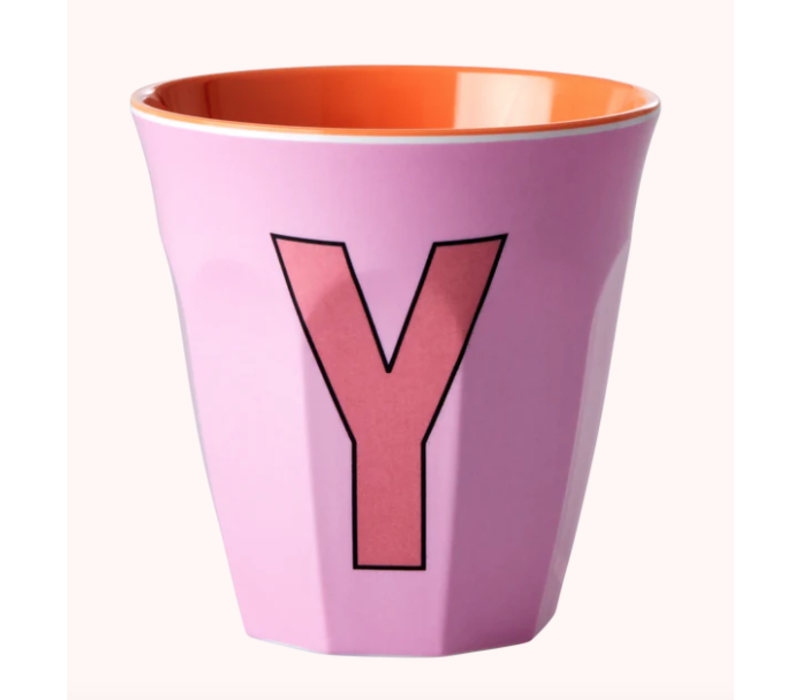 Rice melcu-alpyi Letter Y Pink