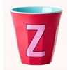 Rice Rice beker melcu-alpzi Letter Z Rood