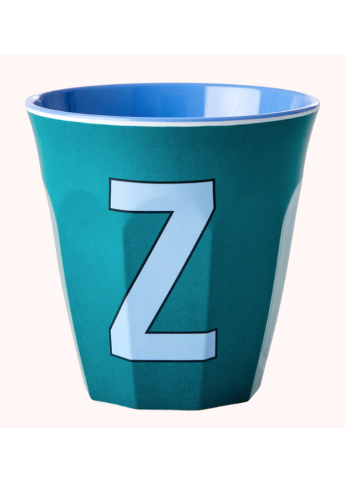 Rice Rice beker melcu-alpzb Letter Z  Smaragdgroen