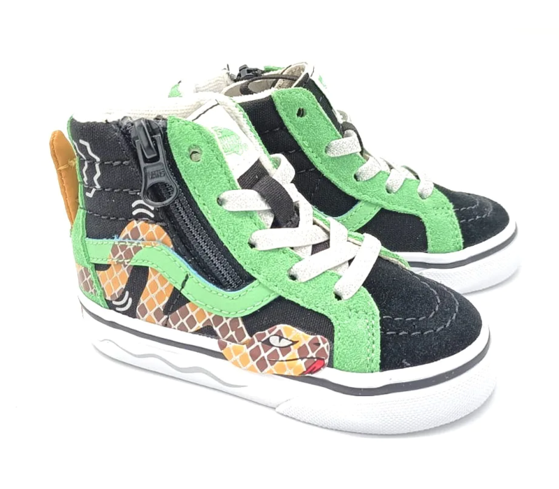 Vans SK8-Hi Reissue Side Zip Si Green Black