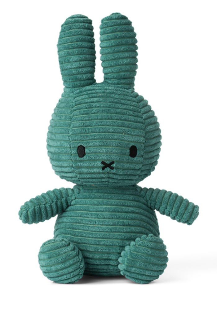 Nijntje - Miffy Sitting Corduroy Green -23 cm