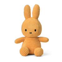 Nijntje - Miffy Sitting Corduroy Yellow -23 cm