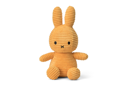 Bon Ton Toys Nijntje - Miffy Sitting Corduroy Yellow -23 cm