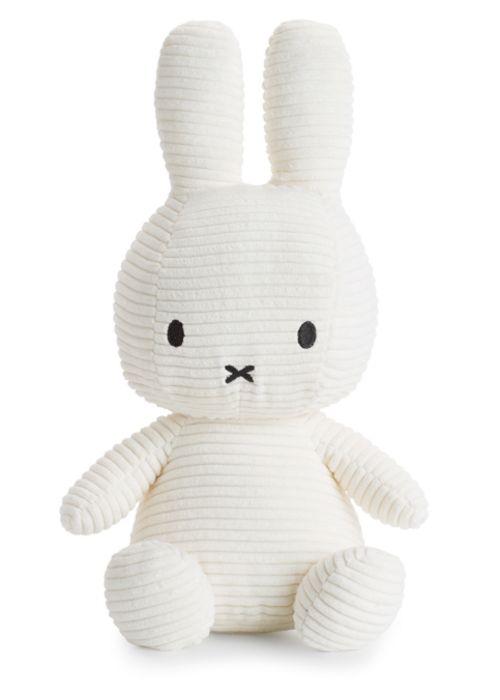 Bon Ton Toys Nijntje - Miffy Sitting Corduroy Offwhite - 33 cm