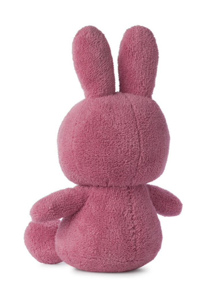 Nijntje - Miffy Sitting Terry Raspberry Pink - 33 cm