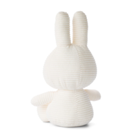 Nijntje - Miffy Sitting Corduroy Offwhite - 33 cm