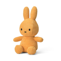 Nijntje - Miffy Sitting Corduroy Yellow -23 cm