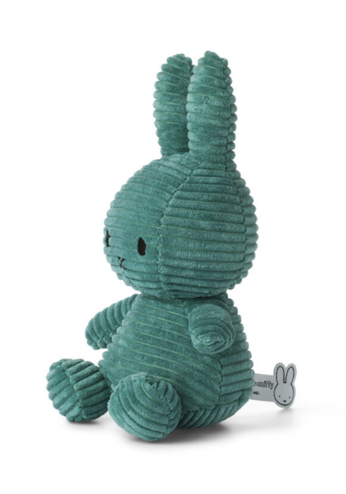 Nijntje - Miffy Sitting Corduroy Green -23 cm