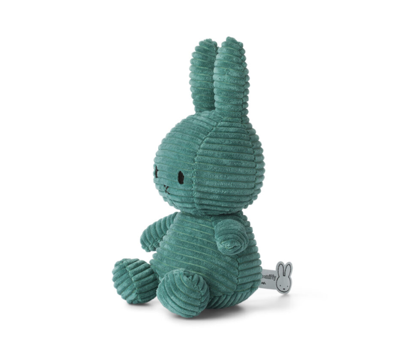 Nijntje - Miffy Sitting Corduroy Green -23 cm