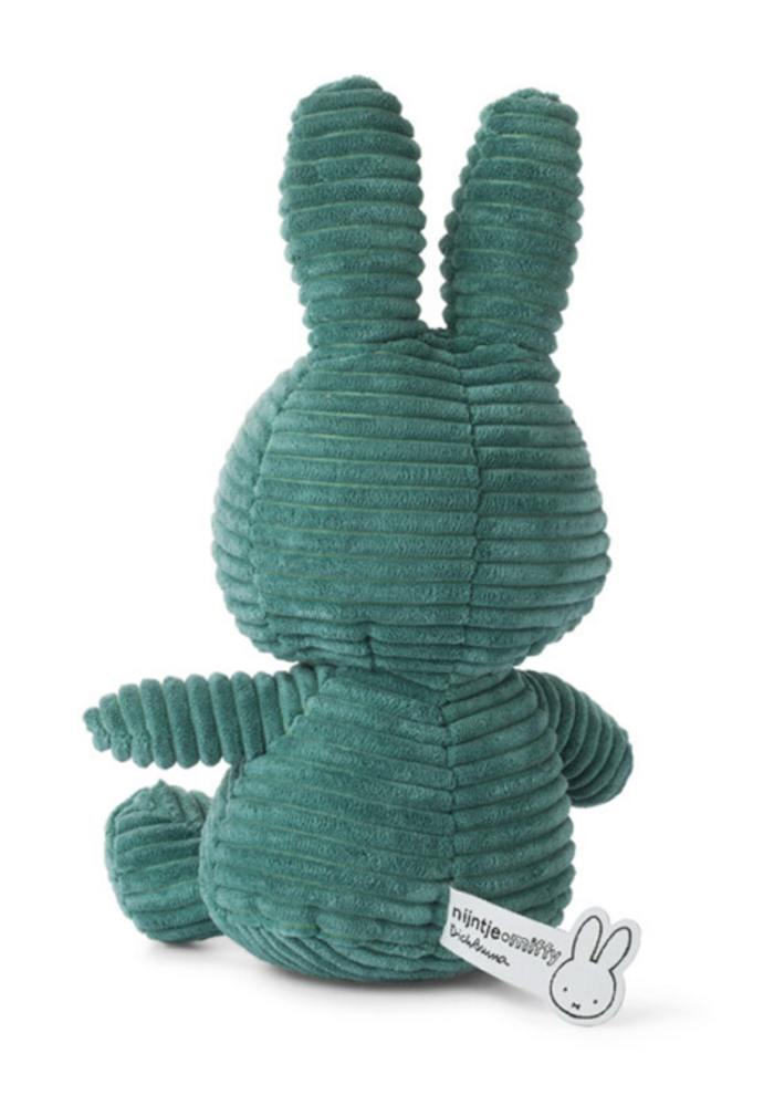 Nijntje - Miffy Sitting Corduroy Green -23 cm