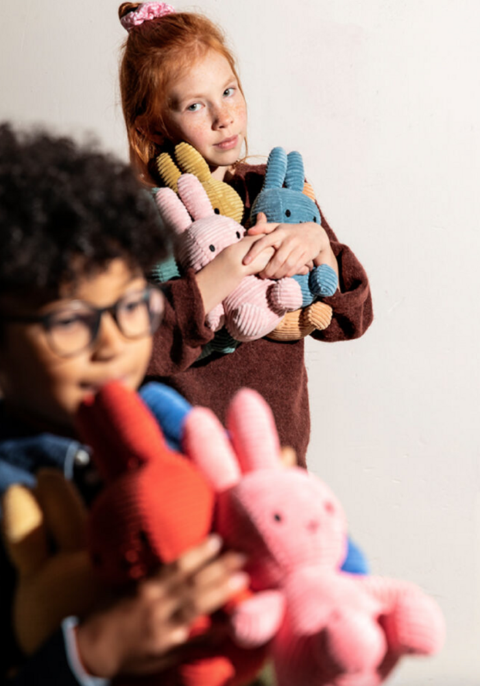 Nijntje - Miffy Sitting Corduroy Green -23 cm