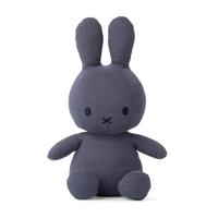 Nijntje - Miffy Sitting Mousseline Faded Blue -23 cm