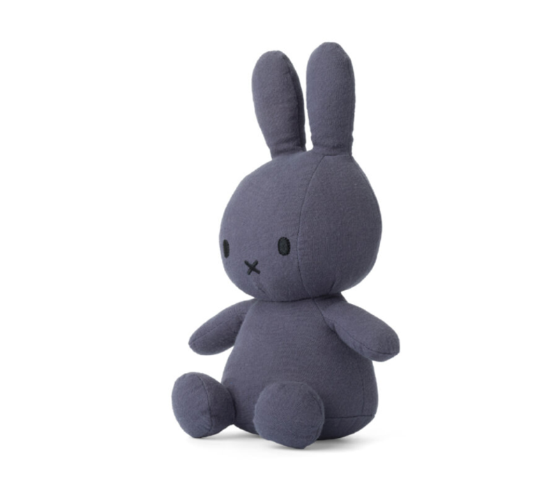 Nijntje - Miffy Sitting Mousseline Faded Blue -23 cm