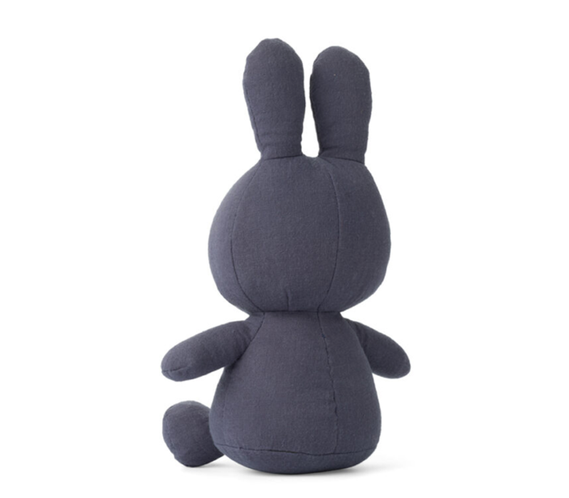 Nijntje - Miffy Sitting Mousseline Faded Blue -23 cm