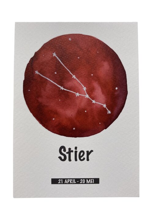 Sterrenbeeld Kaarten STIER