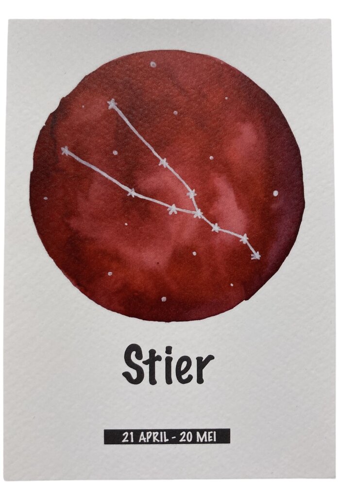 Sterrenbeeld Kaarten STIER