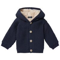 Noppies Boys cardigan Takoma long sleeve Black Iris
