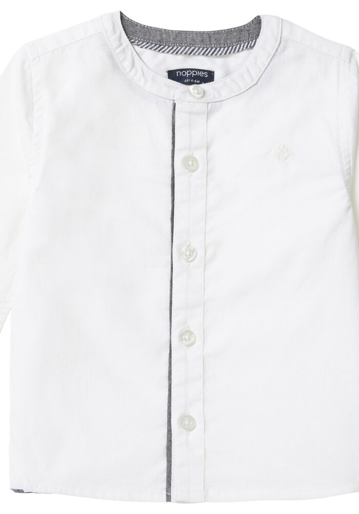 Noppies Boys shirt Tornillo long sleeve White