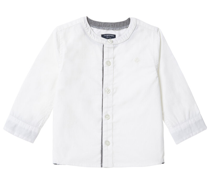 Noppies Boys shirt Tornillo long sleeve White