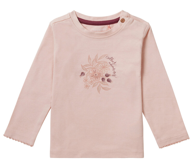 Noppies Girls tee Varanasi long sleeve Evening Sand