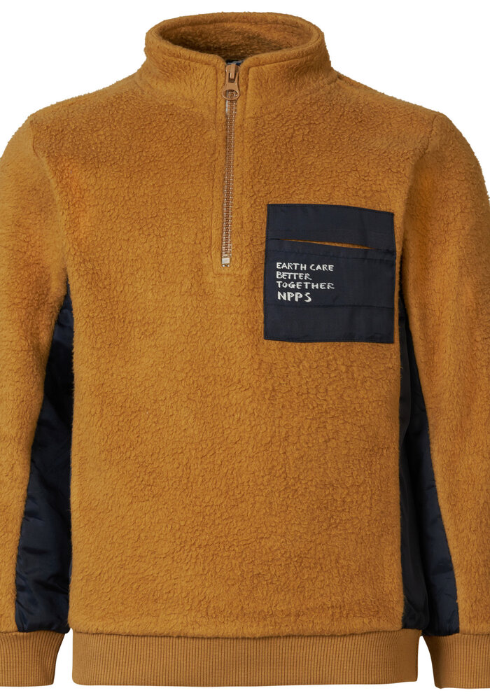 Noppies Boys sweater Watson long sleeve Bistre