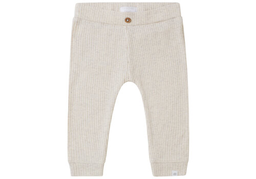 Noppies Noppies Unisex pants Timonium slim fit Oatmeal